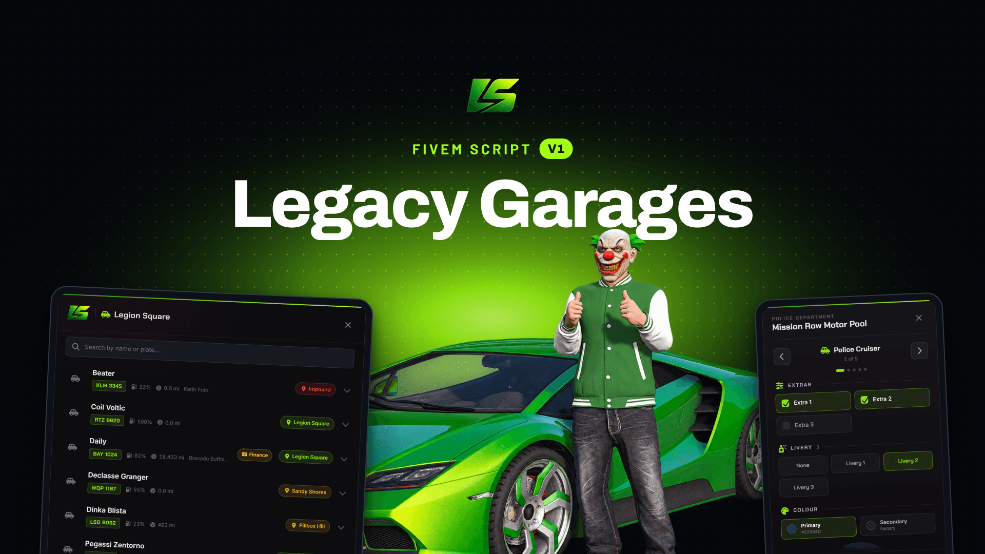 Legacy Garages (Escrow)