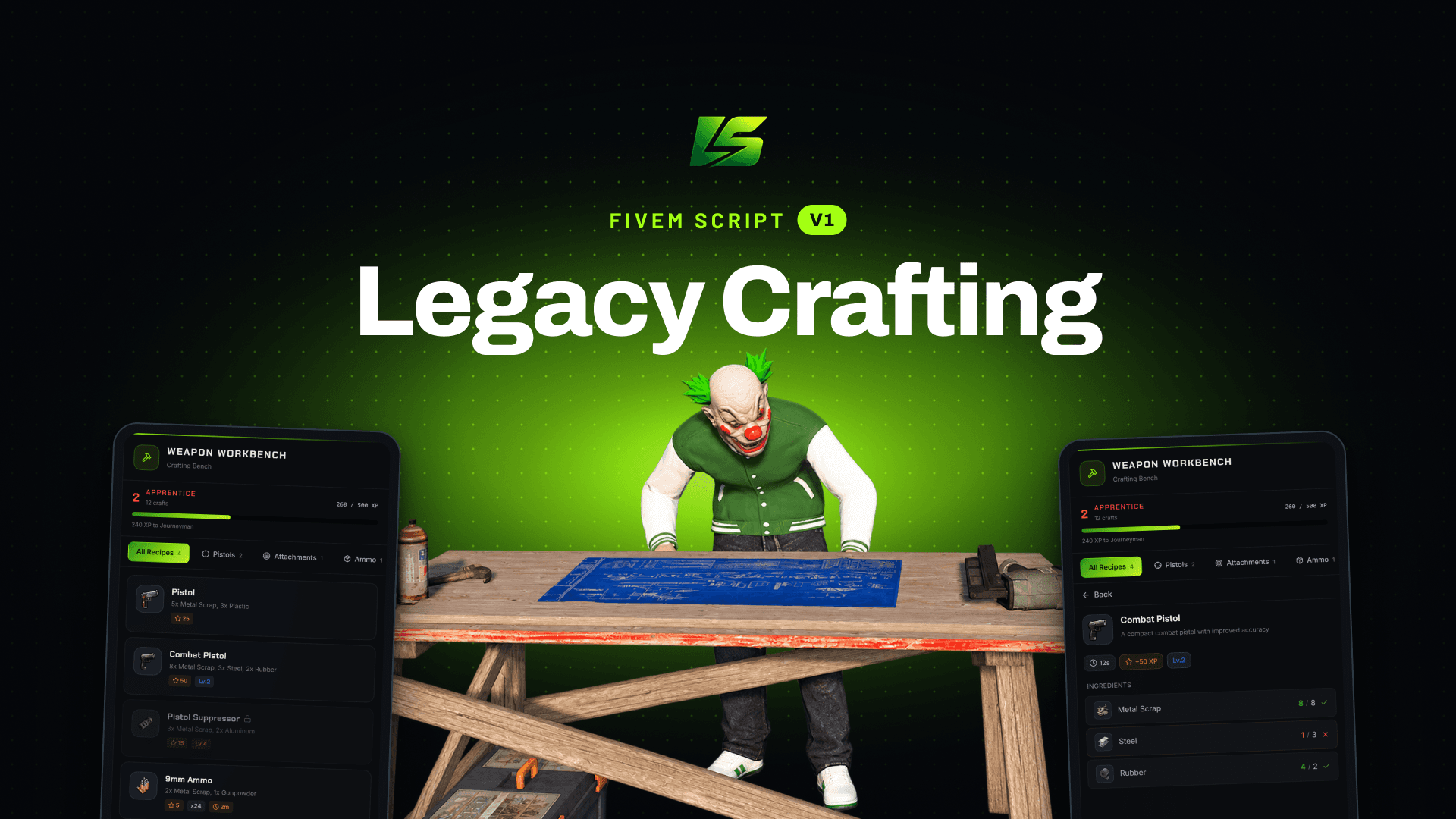 Legacy Crafting (Escrow)
